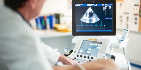 Ultraschall des Herzens